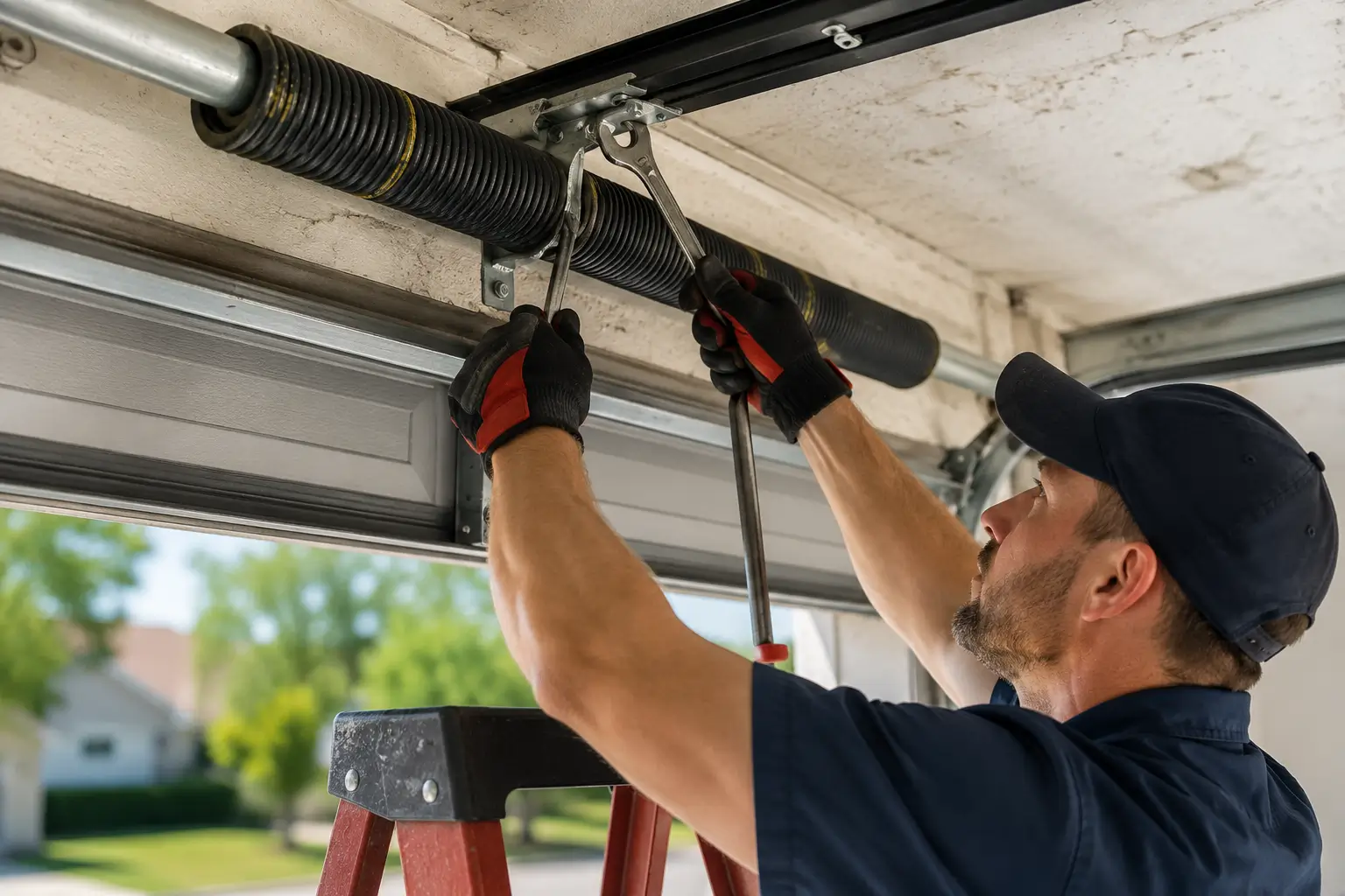 emergency garage door spring repairs