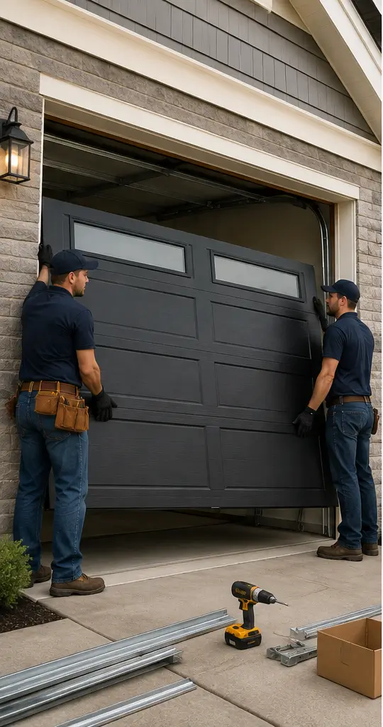 Professional garage door installation service