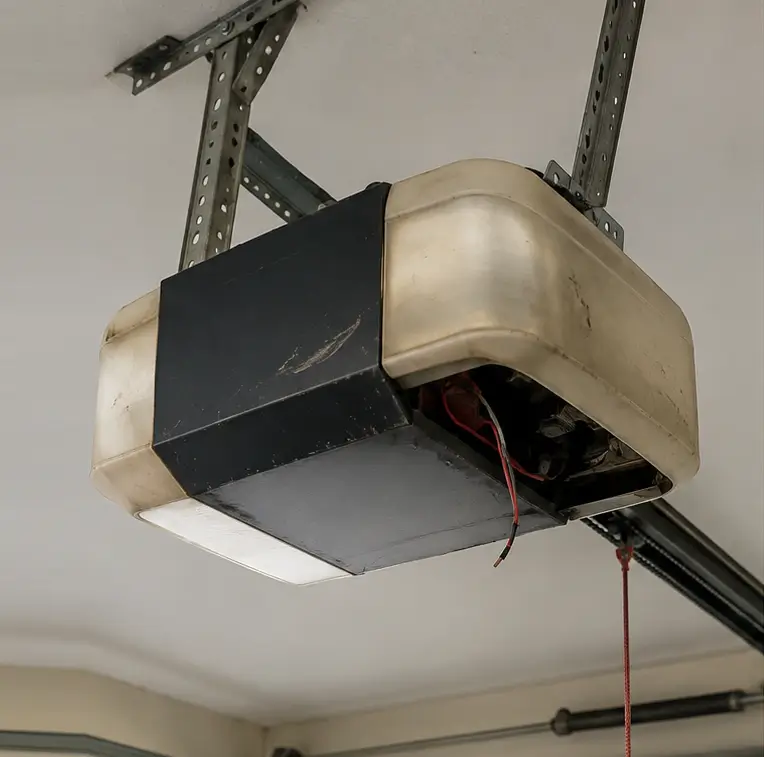 garage door opener before repair